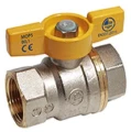 Изображение товара Кран шаровой Giacomini R731G 3/4″ Ду20 Ру12 ГАЗ полнопроходной, двухходовой, латунь CW617N, уплотнение - PTFE, внутренняя резьба, ручка-бабочка