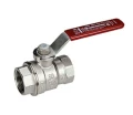 Изображение товара Кран шаровой Giacomini R850 R850X025 1″ Ду25 Ру28 полнопроходной, двухходовой, латунь CW617N хромированная, уплотнение - PTFE, внутренняя резьба, ручка-рычаг