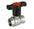 Изображение товара Кран шаровой Giacomini R851ТН R851TX004 3/4″ Ду20 Ру42 полнопроходной, двухходовой, латунь CW617N хромированная, уплотнение - PTFE, внутренняя резьба, управление - Т-образная рукоятка