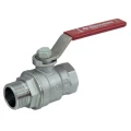 Изображение товара Кран шаровой Giacomini R854L R854LX026 1 1/4″ Ду32 Ру28 полнопроходной, двухходовой, латунь CW617N хромированная, уплотнение - PTFE, внутренняя резьба / наружная резьба, ручка-рычаг