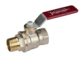 Изображение товара Кран шаровой Giacomini R914L R914LX026 1 1/4″ Ду32 Ру35 полнопроходной, двухходовой, латунь CW617N никелированная, уплотнение - PTFE, внутренняя резьба / наружная резьба, ручка-рычаг
