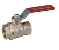 Изображение товара Кран шаровой Giacomini R950 R950X022 3/8″ Ду10 Ру42 полнопроходной, двухходовой, латунь CW617N никелированная, уплотнение - PTFE, внутренняя резьба, ручка-рычаг