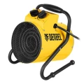 Изображение товара Тепловая пушка Denzel SFH-5000 электрическая, производительность - 260м3/ч, мощность - 5кВт, площадь - 45м2, 220В, IP20