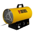 Изображение товара Тепловая пушка Denzel GHG-15i газовая, производительность - 320м3/ч, мощность - 15кВт, площадь - 150м2, 220В