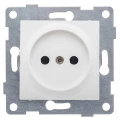 Изображение товара Розетка GUSI ELECTRIC Ugra 1-местная скрытой установки 16 А белая
