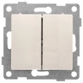 Изображение товара Двухклавишный выключатель GUSI ELECTRIC Bravo скрытой установки IP20