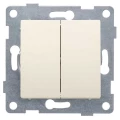 Изображение товара Двухклавишный выключатель GUSI ELECTRIC Ugra скрытой установки IP20 10А