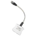 Изображение товара Разветвитель Hyperline SPL-YT4-E2-E2 RJ45 4 входа 2 выхода категория 5e