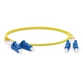 Изображение товара Патч-корд волоконно-оптический Hyperline LC-LC SM 9/125 duplex 15 м
