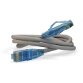 Изображение товара Патч-корд Hyperline U/UTP 24AWG неэкранированный, длина кабеля - 2 м, категория - 6, тип разъема - RJ-45, материал оболочки - LSZH, цвет - серый