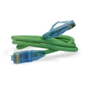 Изображение товара Патч-корд Hyperline U/UTP 24AWG неэкранированный, длина кабеля - 1 м, категория - 6, тип разъема - RJ-45, материал оболочки - LSZH, цвет - зеленый