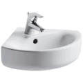 Изображение товара Умывальник Ideal Standard CONNECT SPACE Arc 45 угловой подвесной с отверстием под смеситель по центру