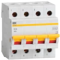 Изображение товара Выключатель нагрузки IEK ВН-32 4P 32А четырехполюсный, номинальный ток 32А MNV10-4-032