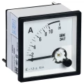 Изображение товара Амперметр IEK Э47 10А, класс точности 1.5, диапазон измерений - 0-10А, размер - 72х72мм IPA10-6-0010-E