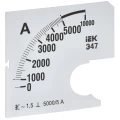 Изображение товара Шкала IEK IPA10D-SC-5000 для амперметра Э47 0...5000 А