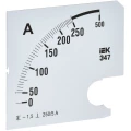 Изображение товара Шкала сменная IEK для амперметра Э47 250А белая