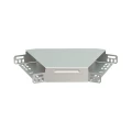 Изображение товара Поворот горизонтальный IEK ESCA CLP3P 50х50 45гр для кабельного лотка, корпус - сталь, цвет - светло-серый CLP3P-050-050