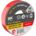 Изображение товара Изолента IEK MIXTAPE 7 0,15х15 мм, длина 10 м, красная
