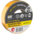 Изображение товара Изолента IEK MIXTAPE 7 0,15х15 мм, 20 м, желтая
