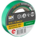 Изображение товара Изолента IEK MIXTAPE 7 0,15х15 мм, длина 5 м, зеленая