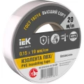 Изображение товара Изолента IEK MIXTAPE 7 0,15х19 мм, 20 м, белая, ПВХ, промышленная