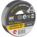 Изображение товара Изолента IEK MIXTAPE 7 0,15х19 мм, длина 25 м, серая