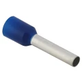 Изображение товара Наконечник IEK НШВИ 2.5-12 темно-синий, номинальное сечение - 2.5мм2, длина рабочей части - 12мм, упаковка - 100шт UGN11-D25-012-100