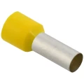 Изображение товара Наконечник IEK НШВИ 25-18 желтый, номинальное сечение - 25мм2, длина рабочей части - 18мм, упаковка - 50шт UGN11-025-018-050