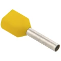 Изображение товара Наконечник-гильза IEK НШВИ(2) 1.0-10 желтый, номинальное сечение - 1.0мм2, длина рабочей части - 10мм, упаковка - 20шт UTE10-4-D2-3-100