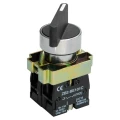 Изображение товара Переключатель IEK LAY5-BJ25 2-позиционный ″I-O″, контакты 1НО+1НЗ, 10А, 600/400В, IP40, длинная ручка, цвет – черный
