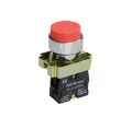 Изображение товара Кнопка управления IEK LAY5-BL41 1NO Ду22 без подсветки, тип кнопки - плоская, красная, напряжение - 660В, степень защиты IP65