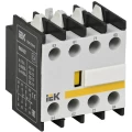 Изображение товара Приставка IEK ПКИ22 рабочий ток 6А, 2з+2р AC/DC