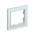 Изображение товара Рамка IEK BRITE 1 пост IP20 пластиковая жемчуг внутренняя установка