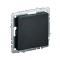Изображение товара Заглушка c суппортом IEK BRITE, степень защиты IP20, корпус - пластик, цвет - черный