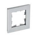 Изображение товара Рамка IEK BRITE 1 пост, степень защиты IP20, корпус - металл, цвет - алюминий