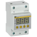 Изображение товара Реле контроля напряжения IEK РН-д однофазное 54мм, 40А, электронный дисплей, IP20 IVR31-1-40