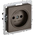 Изображение товара Розетка IEK Brite РС10-1-0-БрТБ 1-местная скрытая установка бронза