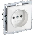 Изображение товара Розетка IEK Brite 1-местная скрытая монтаж 10А IP20 белая
