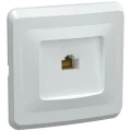 Изображение товара Розетка IEK Вега компьютерная 1-местная RJ45 8 белая для скрытой установки