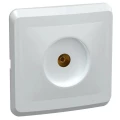 Изображение товара Розетка TV IEK Вега для скрытой установки IP20 70 Ом 5-862 МГц оконечная белая