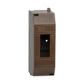 Изображение товара Корпус для автоматических выключателей IEK KREPTA 3 КМПн 1/2 IP20 для 2 модулей, навесной, пластиковый, дуб, без крышки