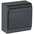 Изображение товара Корпус для автоматических выключателей IEK PRIME ЩРН-П-6 IP41 для 6 модулей, навесной, пластиковый, черный, с крышкой