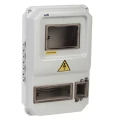 Изображение товара Корпус пластиковый IEK ЩУРн-П 3/7-2 IP55, количество рядов - 1, количество модулей - 7, цвет - белый