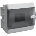 Изображение товара Корпус встраиваемый IEK UNION Compact ЩРВ-П-6 103х182х150мм черная пр. дверь пластиковый, модулей - 6, рядов - 1, IP41, цвет - белый UIC-KP12-V-06-41-K01