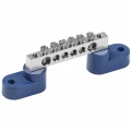 Изображение товара Шина IEK N ноль ШНИ-6х9-6-У2-С Ni исполнение изолятора - с двумя угловыми изоляторами, количество соединений - 6, материал - латунь никелированная, цвет - синий, YNN10-06-C2-K07-N