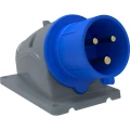 Изображение товара Вилка электрическая IEK MAGNUM ССИ-523 32А IP44 пластиковая голубой/серый