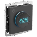 Изображение товара Электронный термостат IEK BRITE ТС10-1-БрГ скрытой установки с индикацией
