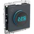 Изображение товара Термостат IEK BRITE ТС10-1-БрМ скрытой установки с индикацией