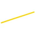 Изображение товара Трубка термоусадочная IEK ТТУ нг-LS Дн2/1 L=1 м тонкостенная, диаметр до усадки 2 мм, диаметр после усадки 1 мм, материал - полиэтилен, коэффициент усадки - 2:1, цвет - желтый