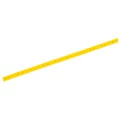Изображение товара Трубка термоусадочная IEK ТТУ нг-LS Дн4/2 L=1 м тонкостенная, диаметр до усадки 4 мм, диаметр после усадки 2 мм, материал - полиэтилен, коэффициент усадки - 2:1, цвет - желтый UDRS-D4-1-K05